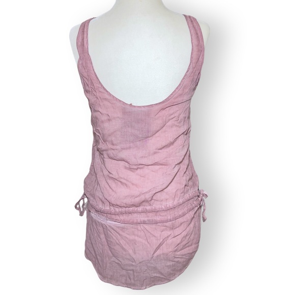 YOUNG‎ FABULOUS & BROKE Scoop Neck Drawstring Tank - Picture 3 of 6